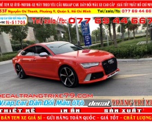 DÁN ĐỔI MÀU audi vàng đẹp nhất dán ô tô chuyên nghiệp wrap car decal xe hơi cao cấp nhàn decal decaltrangtrixe79 decal candy nhôm xướt chrome chuyển màu tem xe đẹp giá rẻ dán ô tô tp hcm5108 (627)